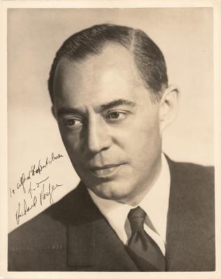 Lot #610 Richard Rodgers Signed Photograph - Image 1