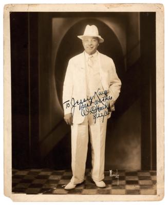 Lot #600 W. C. Handy Signed Photograph - Image 1