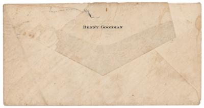 Lot #599 Benny Goodman Typed Letter Signed - Image 3