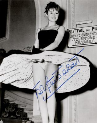 Lot #749 Brigitte Bardot Signed Photograph