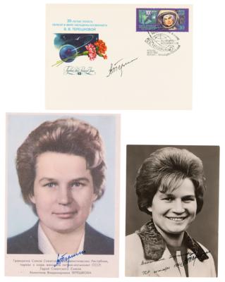 Lot #478 Valentina Tereshkova (3) Signed Items - Image 1