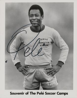 Lot #920 Pele Signed Photograph