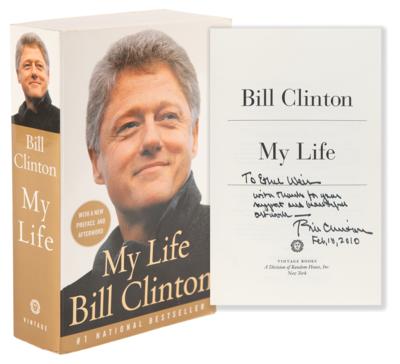 Lot #57 Bill Clinton Signed Book - My Life - Image 1