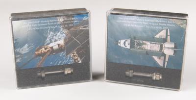 Lot #476 SPACEHAB (2) Module Bolts from STS-79 and STS-86 (Attested as Flown) - Image 4