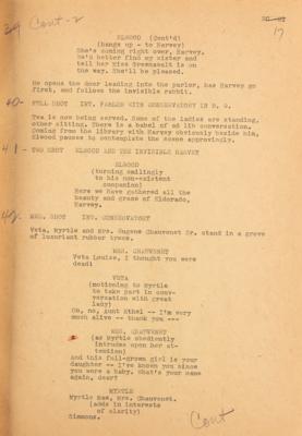 Lot #712 Harvey Revised First Draft Continuity Script - Image 6