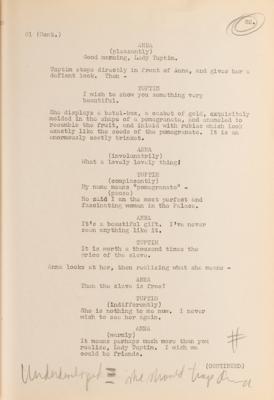 Lot #736 Darryl F. Zanuck's Hand-Annotated Script for Anna and the King of Siam - Image 5