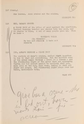 Lot #736 Darryl F. Zanuck's Hand-Annotated Script for Anna and the King of Siam - Image 6