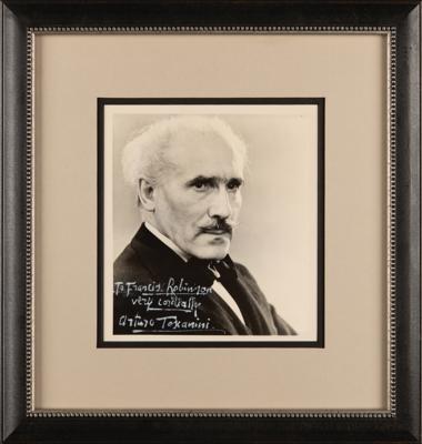 Lot #579 Arturo Toscanini Signed Photograph - Image 2