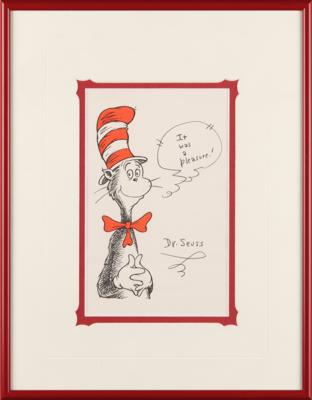 Lot #535 Dr. Seuss Signed Print - Image 2