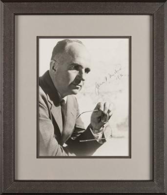 Lot #533 James A. Michener Signed Photograph - Image 2