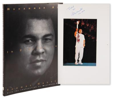 Lot #898 Muhammad Ali Signed Book - In Perspective