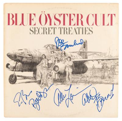 Lot #629 Blue Oyster Cult Signed Album - Secret Treaties - Image 1