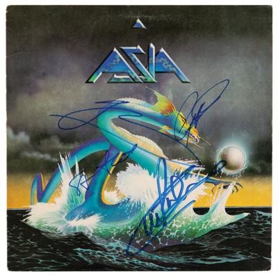 Lot #621 Asia Signed Album - Self-Titled Debut - Image 1