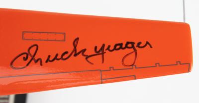 Lot #417 Chuck Yeager Signed Bell X-1 Model - Image 3