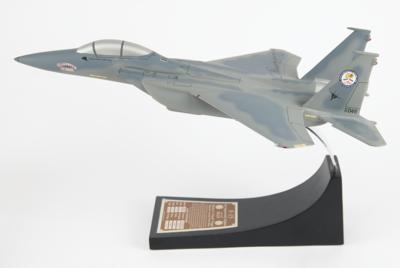 Lot #418 Chuck Yeager Signed McDonnell Douglas F-15 Eagle Model - Image 4