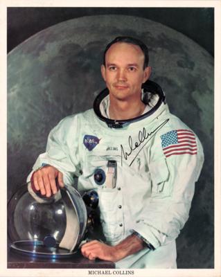 Lot #430 Apollo 11 (3) Signed Photographs - Image 4