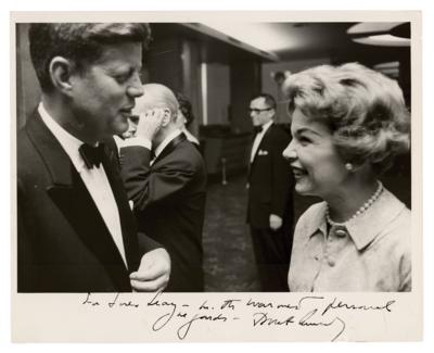 Lot #32 John F. Kennedy Signed LOOK Magazine Photograph - Image 1