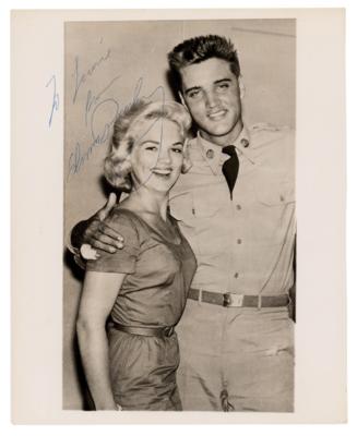 Lot #557 Elvis Presley Signed Photograph