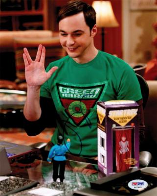 Lot #854 Jim Parsons Signed Photograph - Image 1