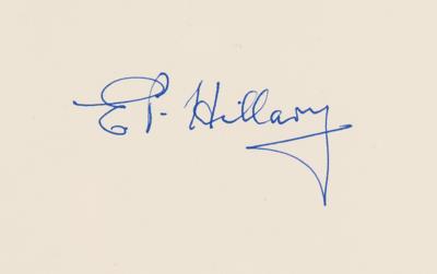 Lot #251 Edmund Hillary Signed Book - View from the Summit - Image 2