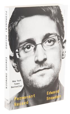 Lot #326 Edward Snowden Signed Book - Permanent Record - Image 3