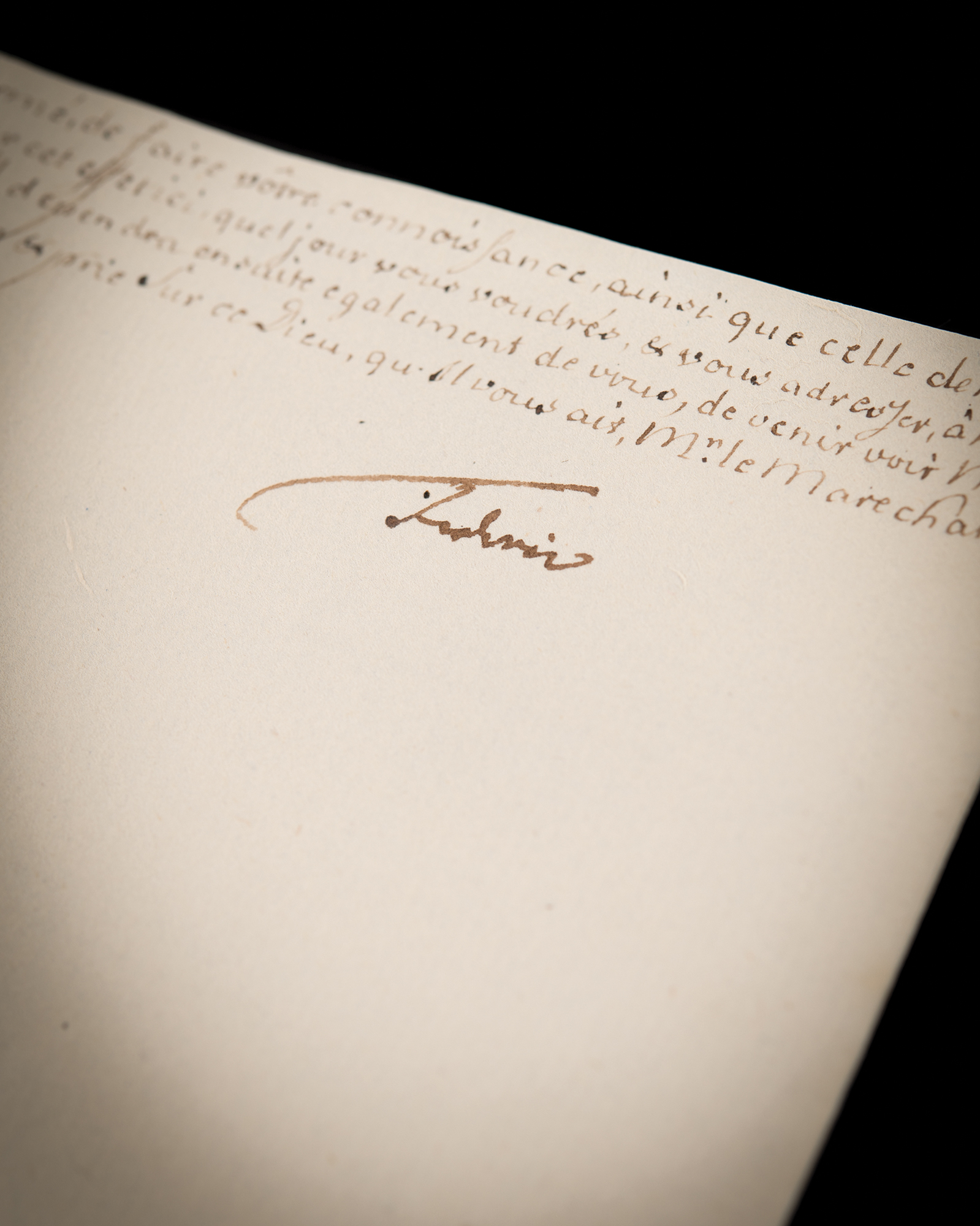 Lot #163 Frederick the Great Letter Signed,