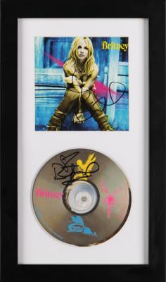 Lot #694 Britney Spears Signed CD and Booklet - Britney - Image 1