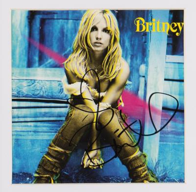 Lot #694 Britney Spears Signed CD and Booklet - Britney - Image 2