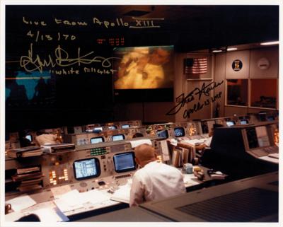Lot #434 Apollo 13: Fred Haise and Gene Kranz