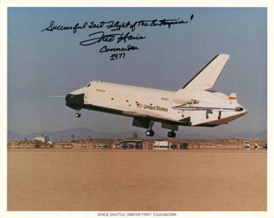 Lot #458 Fred Haise Signed Photograph - Image 1