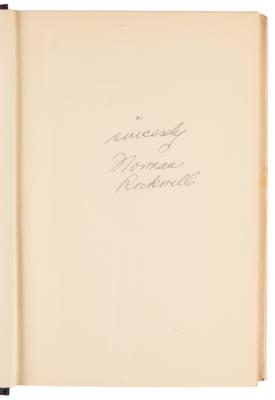 Lot #504 Norman Rockwell Signed Book - My Adventures as an Illustrator - Image 4