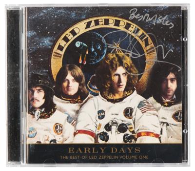 Lot #655 Led Zeppelin: Robert Plant Signed CD - Early Days: The Best of Led Zeppelin, Volume 1 - Image 1