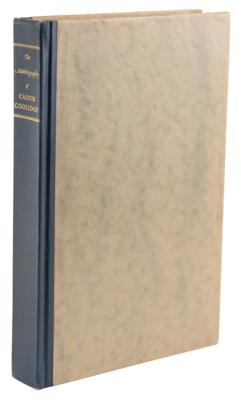 Lot #63 Calvin Coolidge Signed Limited Edition Book - The Autobiography of Calvin Coolidge - Image 3