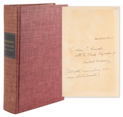 Lot #81 Herbert Hoover Signed Limited Edition Book - Herbert Hoover: American Quaker by David Hinshaw - Image 1