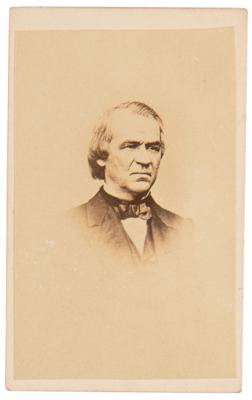 Lot #87 Andrew Johnson (3) Impeachment Trial Ephemera - Image 3