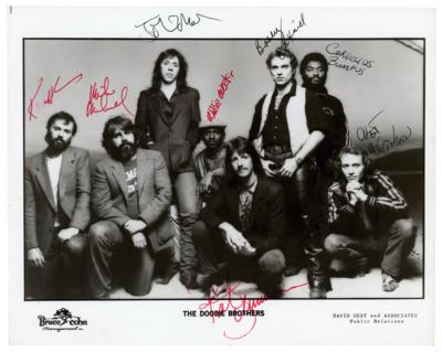 Lot #637 Doobie Brothers Signed Photograph