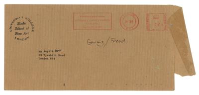 Lot #496 Lucian Freud Autograph Letter Signed - Image 3