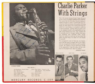 Lot #544 Charlie Parker Signed Mercury Records 'Charlie Parker with Strings' Record Set - Image 3