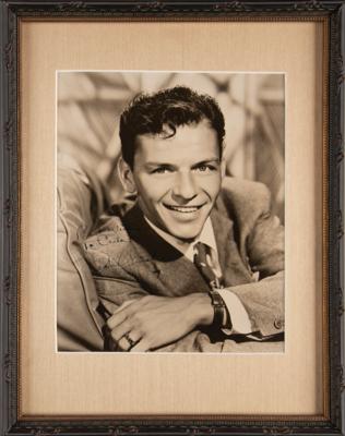 Lot #721 Frank Sinatra Signed Photograph - Image 2