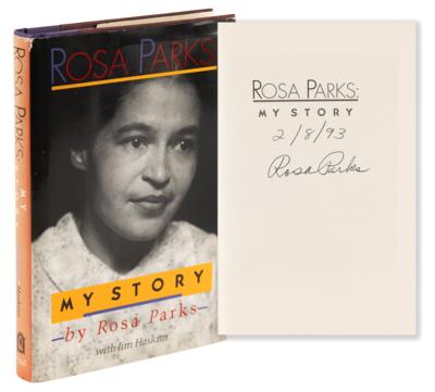 Lot #301 Rosa Parks Signed Book - My Story