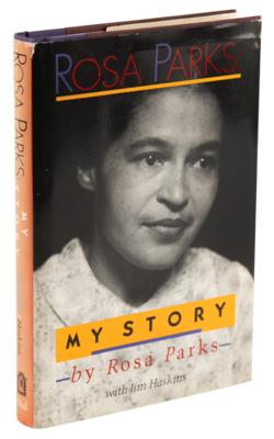 Lot #301 Rosa Parks Signed Book - My Story - Image 3