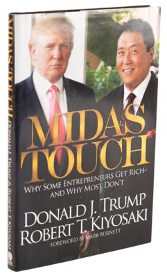 Lot #120 Donald Trump Signed Book - Midas Touch - Image 3