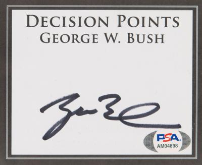 Lot #49 George W. Bush Signed Book - Decision Points - PSA/DNA GEM MINT 10 - Image 2