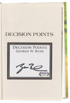 Lot #49 George W. Bush Signed Book - Decision Points - PSA/DNA GEM MINT 10 - Image 4