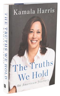 Lot #76 Kamala Harris and Doug Emhoff Signed Book - The Truths We Hold - Image 3