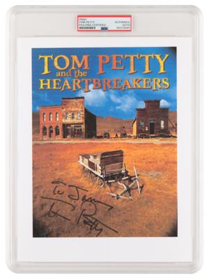 Lot #663 Tom Petty Signed Print - Image 1