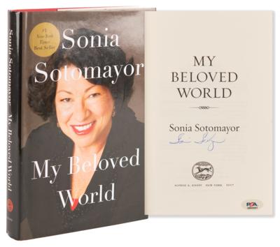 Lot #327 Sonia Sotomayor Signed Book - My Beloved