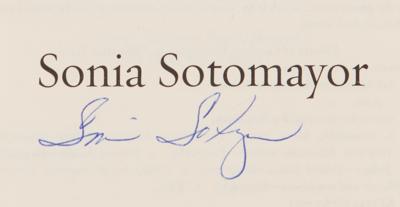 Lot #327 Sonia Sotomayor Signed Book - My Beloved World - Image 2