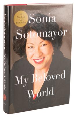 Lot #327 Sonia Sotomayor Signed Book - My Beloved World - Image 3