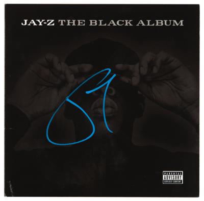 Lot #691 Jay-Z Signed Album - The Black Album - Image 1